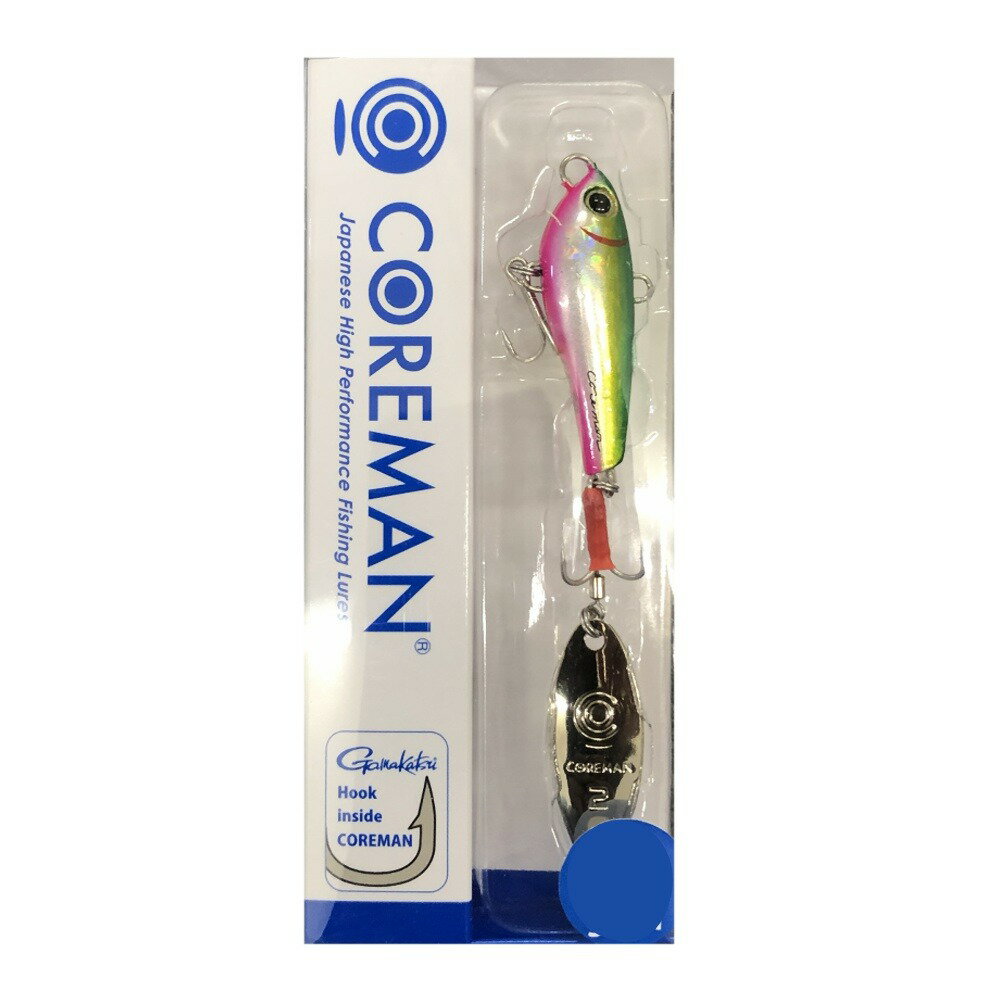 コアマン PB-13 パワーブレード 13g #006 グリーンピンク(core-493563) | シーバス フラットフィッシュ ヒラメ マゴチ デイゲーム