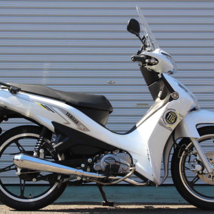 ヤマハ T115 FIモデル スマートメガホンマフラー クロムメッキ　ORM製 数量限定 YAMAHA 限定品 マフラー