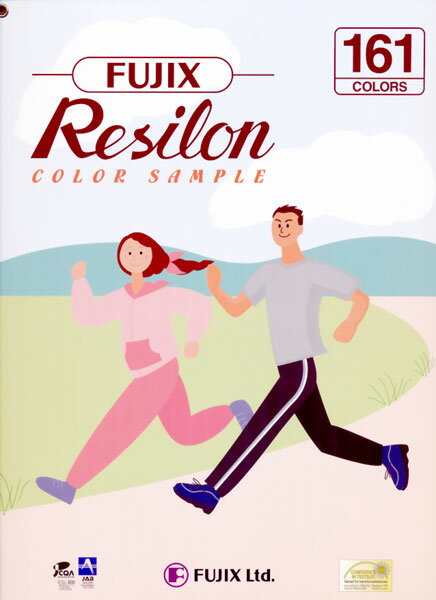 フジックス　レジロンミシン糸　サンプル帳