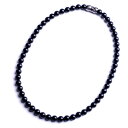 ジェットネックレス 8mm 18インチ 天然 チョーカー 日本製 マグネットクラスプ 47cm ブラックフォーマル 葬祭 葬儀 告別式(4)