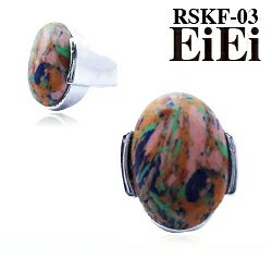 天然石リング、ファッション指輪、デザインリング　RSKF-03