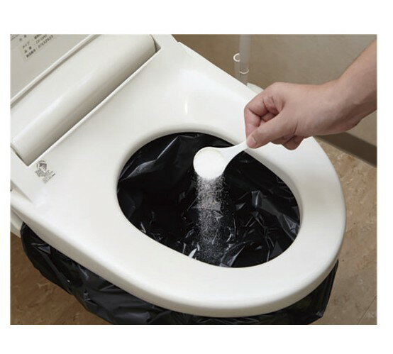緊急時のトイレ 40回分 凝固剤のみ トイレ 自宅 会社 病院 学校 オフィス 介護施設 災害 水害 停電 断水 アウトドア 便利