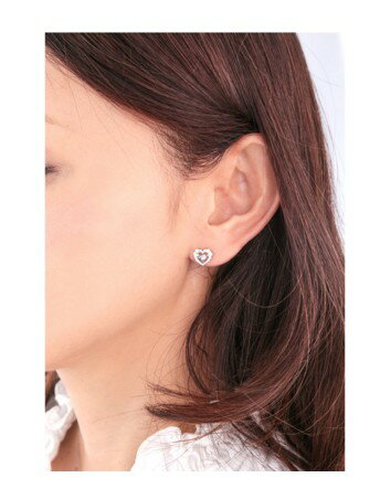 Crossfor New York クロスフォーニューヨーク ピアス Dancing Tenderness NYE-114 正規品 美しい 可愛い お洒落 輝く シルバー ジュエリー アクセサリー レディース 女性 彼女 妻 娘 誕生日 バレンタインデー お祝い 結婚式 ウエディング ギフト プレゼント