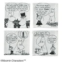 送料無料 キャラクター 北欧ブランド MOOMIN ムーミン リトルミイのアイディア コースター マイキー ミニマット 布 北欧 雑貨 おしゃれ 吸水 かわいい...
