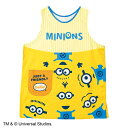 MINION ミニオンアクション かっぽう着 ラン型エプロン ユニバーサル キャラクター 可愛い お洒落 女性 男性 ママ パパ 主婦 家事 料理 クッキング カフェ 料理教室 保育園 保育士 エステサロン ネイルサロン 母の日 敬老の日 誕生日 結婚祝い ギフト プレゼント 4805015700
