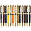 即日出荷 JINHAO 正規輸入品 ジンハオ 250 クリップ:金色 万年筆 水性ペン 両用式万年筆 ネジ式万年筆 コンバーター付き ぺん 太軸 金属ペン M型...