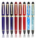 即日出荷 JINHAO 正規輸入品 ジンハオ X450 万年筆 水性ペン 両用式万年筆 コンバーター付き 握りやすい ぺん 金属ペン M型 中太字ペン 海外 ギ...