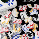 即日出荷 海外ステッカー 大きめ 3D 英字 数字 フレークシール ◆30枚入り 全4種類◆海外シール ジャンクジャーナル コラージュ素材 デコ素材 手帳デコ ...