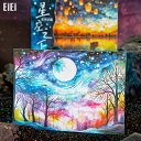 即日出荷 背景シール 神秘 ラメ 星空 夜空 月 星 花火 幻想的 宇宙 空 雲 くも 神秘 空の模様 祭り 気球 都市 風景 景色 町 樹 木 イラスト シール 背景紙シール 大きめ コラージュ素材 デコレーション ジャンクジャーナル コラージュ 素材 海外 紙物 紙モノ 素材 手帳 DIY