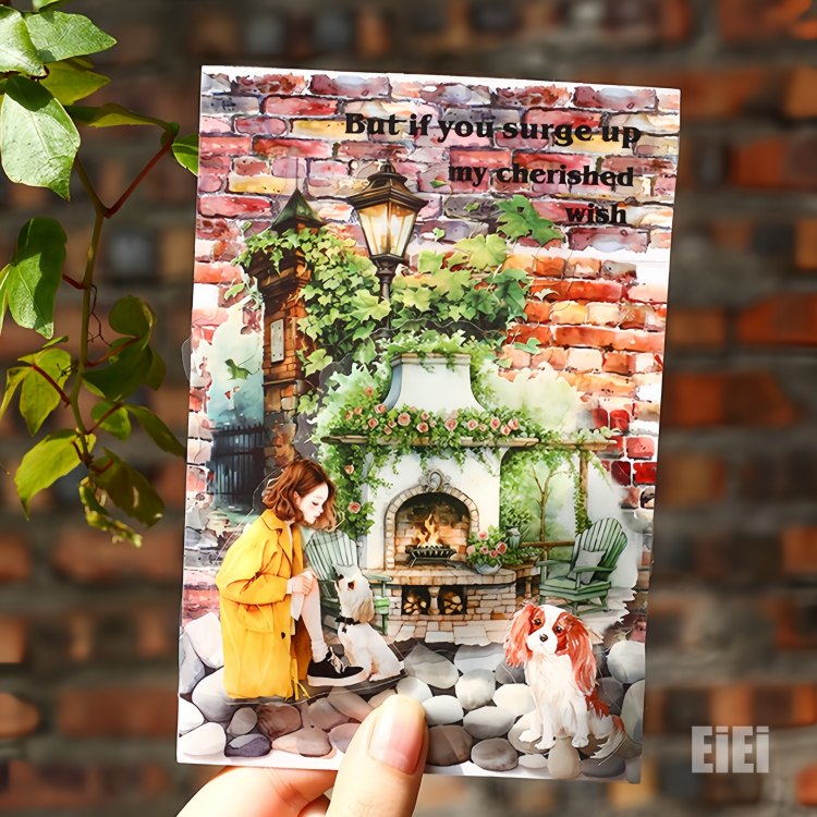 即日出荷 クリアテープ レンガ 敷石 石壁 天然石 ストーン 石目 タイル シール ガーデニング イラスト ..