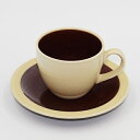クリームあずき アメリカンコーヒーカップ&ソーサー 碗皿