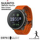 【ポイント10倍 送料無料 国内正規品】スント SUUNTO VERTICAL Titanium Solar Canyon SS050861000 バーティカル...