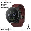 【ポイント10倍 送料無料 国内正規品】スント SUUNTO VERTICAL Black Ruby SS050865000 バーティカル ブラック ルビー ス...