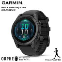 16日まで限定!要エントリー2人に1人 100%Pバック 新作 ガーミン GARMIN fenix E Slate Gray 47mm 010-03025-12...