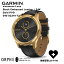 ڥݥ10 ̵ۥߥ GARMIN vivomove Luxe BlackEmbossedLeather/24K Gold PVD ࡼ 奯 ֥åܥ쥶/ 010-02241-72  ޡȥå  ǥ ӻ ˽ ޥݡ Suicaб