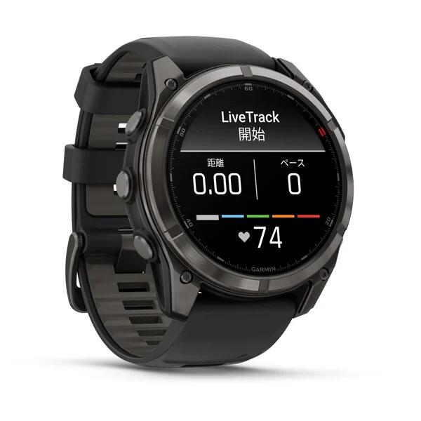 ��48���ָ��ꡪ�ץ���ȥ꡼�ݥ����3�ܡۿ��� �����ߥ� GARMIN Fenix 8 Pro MicroLED 51mm Ti DLC 010-03380-12 �ޥ�����ݡ��� ���ޡ������� SOSȯ����ǽ ��10����Ĺ���֥Хåƥ꡼ LED�饤�� ���־���ͭ ���ޡ��ȥ����å� �ե�å���饤�� �ȥ졼�˥�