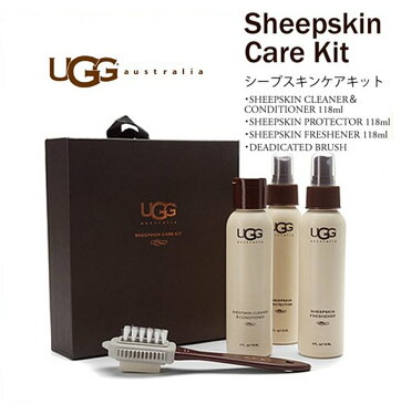 UGG 【 アグ　オーストラリア 】【 SHEEPSKIN CARE KIT 】クリーナー&コンディショナー118mlシープスキンプロテクター118mlフレッシュナー118mlスカフイレーザー・シープスキンケアキット【 4点セット 】