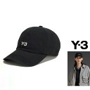 Y-3【 ワイスリー 】IN2391【 Y-3 DAD CAP 】Y-3 ロゴ リサイクルコットンダッド・キャップcolor:【 BLACK 】ブラック
