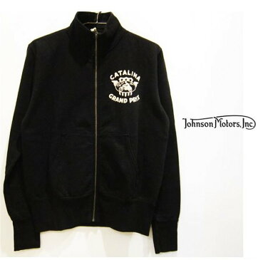 Johnson Motors 【 ジョンソン・モーターズ 】【 CATALINA GP FULL ZIP 】スタンドネック ZIP ジャケットcolor【 BLACK 】ブラック