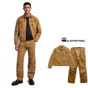 G-STAR　RAWD23957-D491-G235Arc Jacket＆Pants Suitdカラーデニム・ジャケット&パンツスーツWORKS/セットアップスーツcolor：キャメル