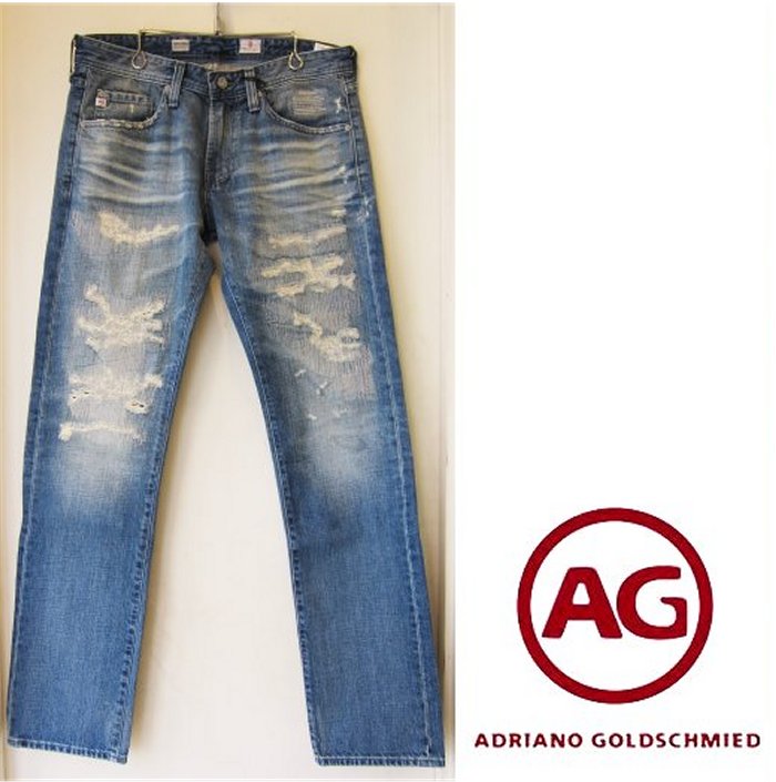 AG-ed DENIM【エイジド デニム 21年】AG-ed Men 039 s テーパード スリムUSA アメリカ製【MACH BOX】マッチボックスslim legcolor:D22【21YEARS-REPAIR】21年リペアブルー