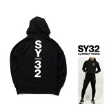 SY32 by SWEET YEARS ȥ䡼 TNS1713-2BK13068 SHIELD LOGO P/O HOODIE ۥա BIGץ륪Сѡcolor: BLACK ۥ֥å