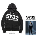 SALESY32 by SWEET YEARSy GXCT[eB[gD[EXB[gC[Y zTNS1740 BKyBIG LOGO P/O HOODIEzt[fbgE BIGSEvI[o[Ep[J[color:y BLACK~WHITE zubN~zCg