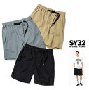 SALESY32 by SWEET YEARSy XB[gC[Y zTNS1756@NYLON TUSSAH SHORT PANTSiCExgt V[g pccolor:y BLACK zubNcolor:y GREY zO[color:y BEIGE zx[W