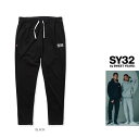 SY32 by SWEET YEARSy XB[gC[Y zTNS1773@y BASIC SWEAT ZIP PANTS zSEZIPEXEFbgpccolor:y BLACK zubN