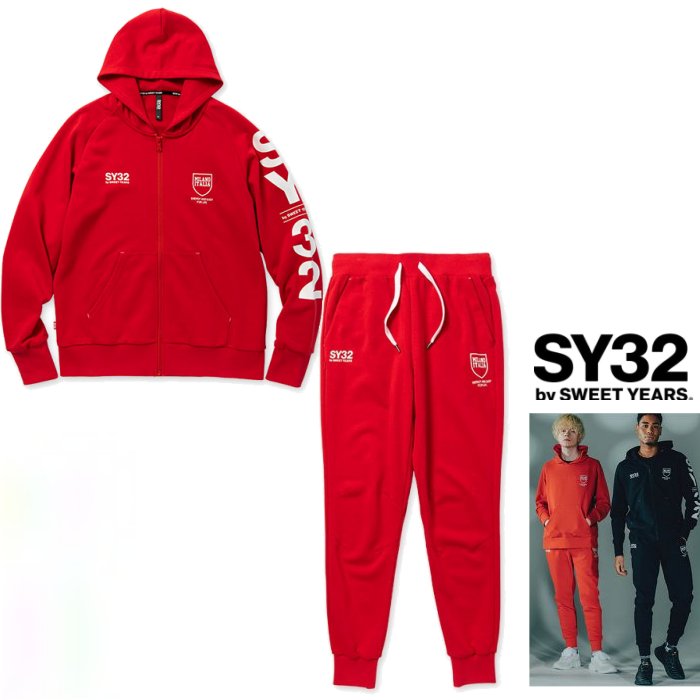 SALESY32 by SWEET YEARS ȥ䡼 1306713069 (TNS17121714)REGULAR ZIP HOODIE SUITSա BIGZIPѡcolor: RED ۥå