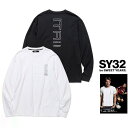 1-3NEW ARRIVALSYSY32 by SWEET YEARSy XB[gC[Y z14133y BASIC BACKPRINT L/S TEE zwESEEOX[uTVccolor:y BLACK zubNcolor:y WHITE zzCg