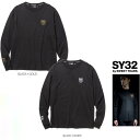 SY32 by SWEET YEARSy XB[gC[Y z14176J-Wy MINI SHIELD LOGO L/S TEE z~jEV[hSEEOX[uTVccolor:y BLACK zubN~zCgScolor:y BLACK~GLOD zubN~S[hS