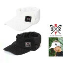 SY32 by SWEET YEARS ★ GOLF【 スィートイヤーズ 】SYG-23A104【GOLF SYG SY KNIT VISOR CAP 】ロゴ・ゴルフ サンバイザーcolor:【 WHITE 】ホワイトcolor:【 BLACK 】ブラック