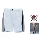 ■■SALE■■SY32 by SWEET YEARS ★ GOLF【 スィートイヤーズ 】SYG-24SABS12【 CARVICO 404 REVOLUTIONAL SYG SHORTS 】ロゴ・ストレッチライン・ハーフパンツcolor:【 L.GRAY 】グレー