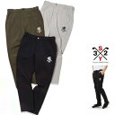 SY32 by SWEET YEARS ★ GOLF【 スィートイヤーズ 】SYG-25S043【 DOUBLE WEAVE 4WAY STRETCH PANTS|MEN'S 】ロゴ・ストレッチツイル・ロング パンツcolor:【 BLACK 】ブラックcolor:【 GREY 】グレーcolor:【 KHAKI 】カーキ