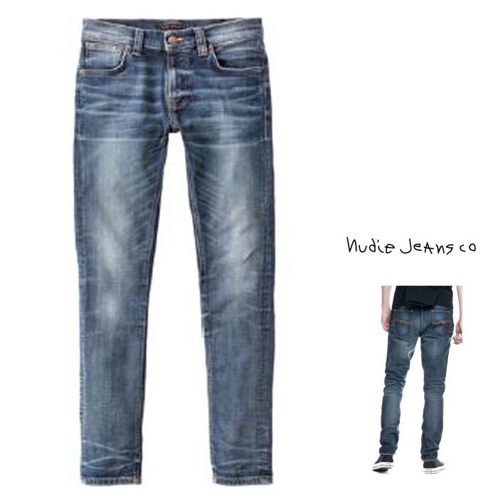 Nudie Jeans【THIN FINN】シンフィン1129490 940 DENIM JEANS MAYOR REPLICAlow yoke thin skinny legcolor：N940 MAYOR REPLICA【 Organic Blue 】インディゴ