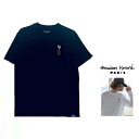 MAISON HONORE 『 Tiphanie2-Over Tee 』UNISEX Crew-Neck Tee男女兼用・半袖オーバーサイズ・プリントTシャツcolorブラックcolorホワイト