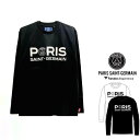 Paris Saint Germain【パリサンジェルマン】正規 Fanatics【 ファナティクス 】PS0323SS0001 パリ サンジェルマン PARISロゴ 長袖Tシャツcolor【 BLACK 】ブラック