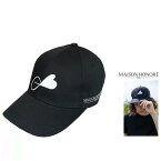 MAISON HONORE 【メゾンオノレ 】chiottt『 Baseball Cap Adriana Cap 』UNISEX Cap男女兼用・ベースボールキャップcolor【 BLACK 】ブラック