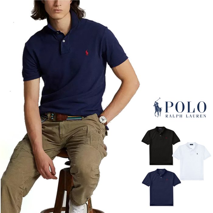 POLO RALPH LAUREN【 ポロ ラルフローレン 】323603252【 SHORT SLEEVE BASIC MESH POLO 】BOYS / 半袖・定番・メッシュポロシャツ【 French Navy 】ネイビー【 Polo Black 】ブラック【 White 】ホワイト