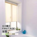 ロールスクリーン ロール カーテン ロールブラインド オーダー 送料無料 【 タチカワブラインド 立川機工 FIRSTAGE ファーステージ TKW 浴室 ウォッシャブル 幅 30-180cm 丈 30-180cm】遮光 オーダー 柄 防炎 遮熱 調光 洗える 送料無料