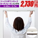 カーテンレール シングル 伸縮式 ランナー フルネス【ツッパリ式ワンロックカーテンレール フィットワン 0.45m〜0.7m】アイアン ブラインド カーテン レ...