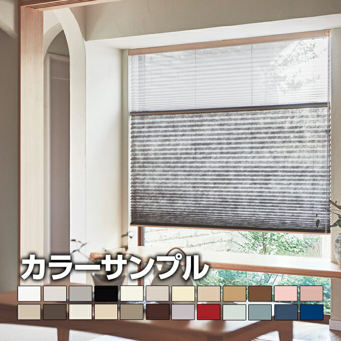 【サンプル】Nichibei popola2 プリーツスクリーン【5色まで】