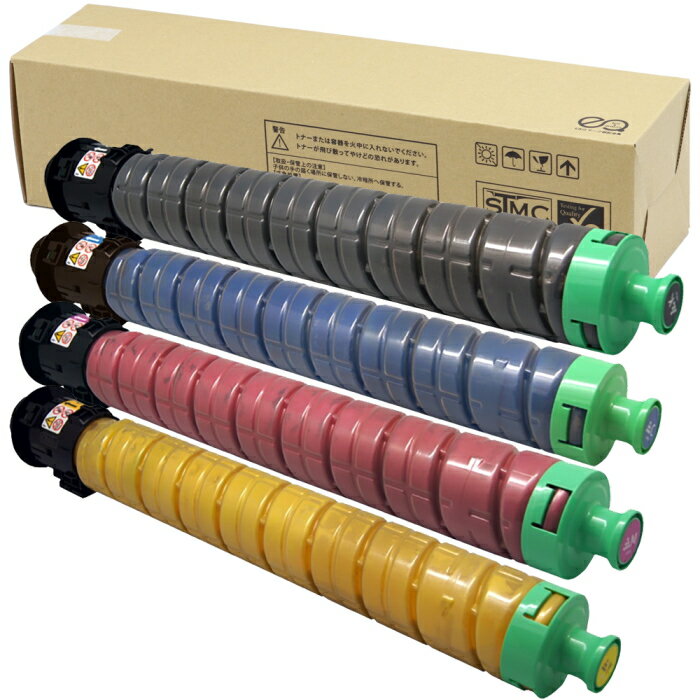 Rakuten - リコー用 SPトナーC840H 大容量 4色セット（リサイクル）1年保証付 日本製 使用済カートリッジ無料回収 [対応機種] IPSiO SP C841 C841a1 C840 C840a1 ※SP C841M/C841M a1/C840M/C840M a1 ※M-Pac保守製品には使用出来ません。