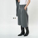 ハーフパンツ ゆったり キュロット シンプル ボーイッシュ マニッシュ セットアップ可能商品 フォーマル 入学式 卒業式 オケージョン ビジネス【orubia ...