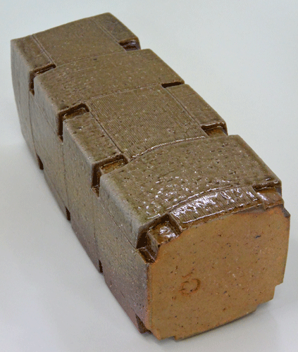 備前焼花器 日本工芸会正会員 赤毛敏男作【当日出荷可能】【送料無料】【smtb-kd】 [2]