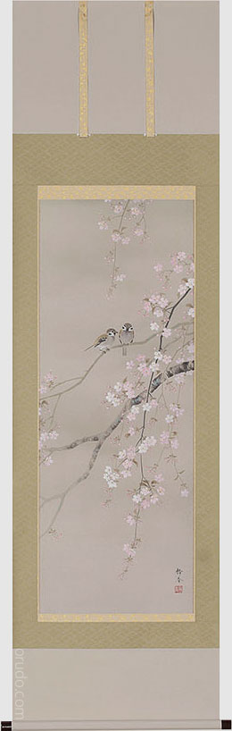 桜 掛軸 書の人気商品・通販・価格比較 - 価格.com