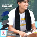 【15日限定10%OFFクーポン】今治タオル マフラータオル スポーツタオル 2枚セット VICTORY ビクトリー タオル 首巻き 汗拭き 汗拭きタオル メンズ スポーツ ジム アウトドア 今治産 日本製 吸水 夏 吸汗 速乾 カラータオル 綿100% 送料無料 応援 チーム 体育祭 運動会