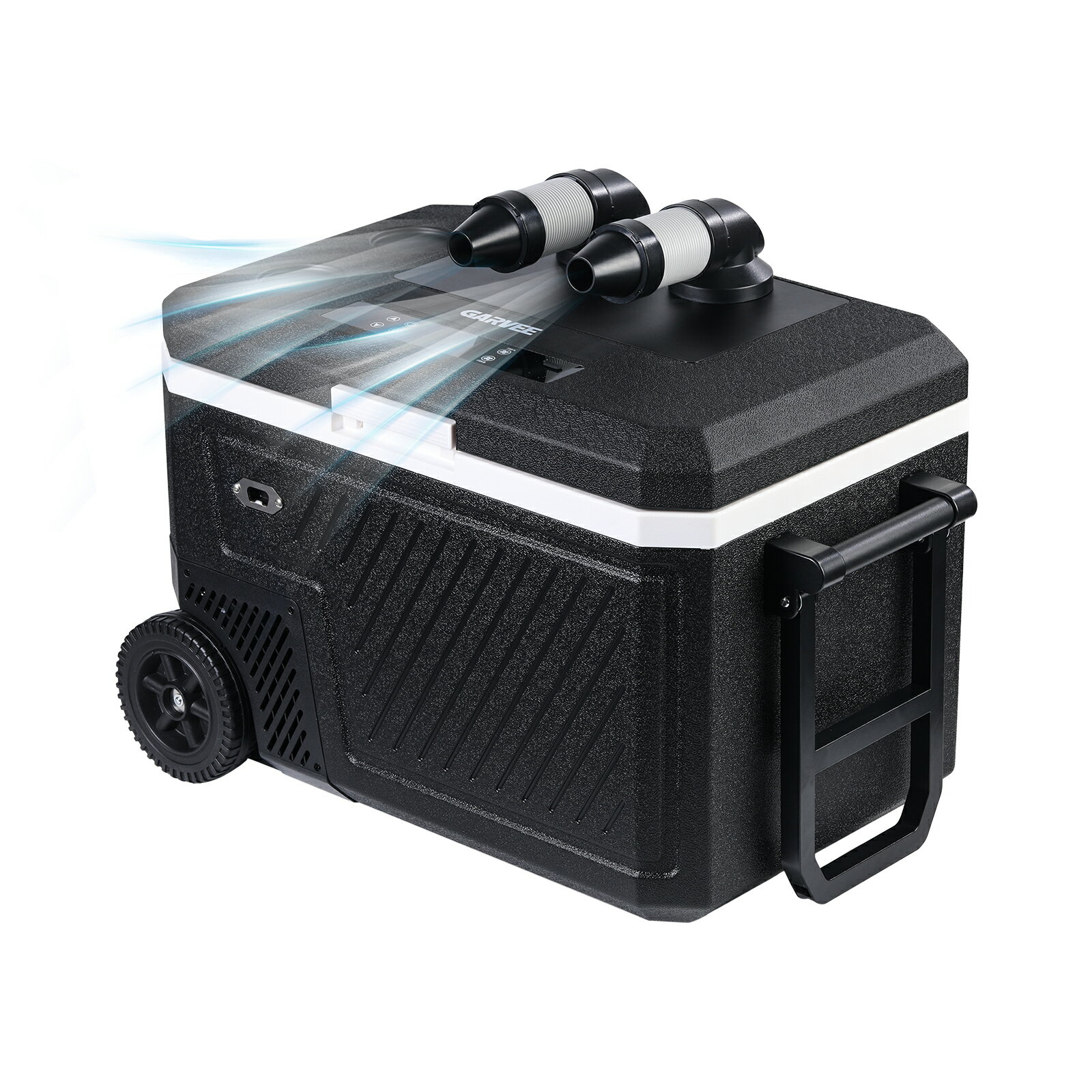 レビュー特典付き 【2026年新仕様】 ポータブル冷蔵庫 車載冷蔵庫 40L スポットクーラー 冷風機 水冷式..