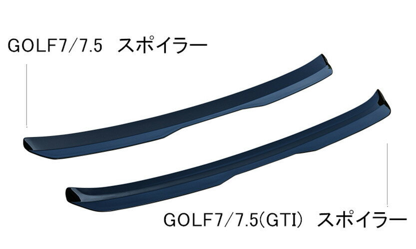 P10倍【最大2000円OFFクーポン】【 送料無料 】 輸入品 VW フォルクスワーゲン ゴルフ Golf 7 / 7.5 TSI GTI R リアスポイラー ルーフスポイラー 欧車パーツBASE